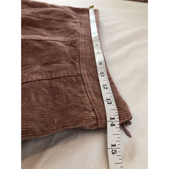 Alter'd State Womens Corduroy Scalloped Hem Mini Skirt S Pink Coquette Soft Girl - Picture 9 of 10